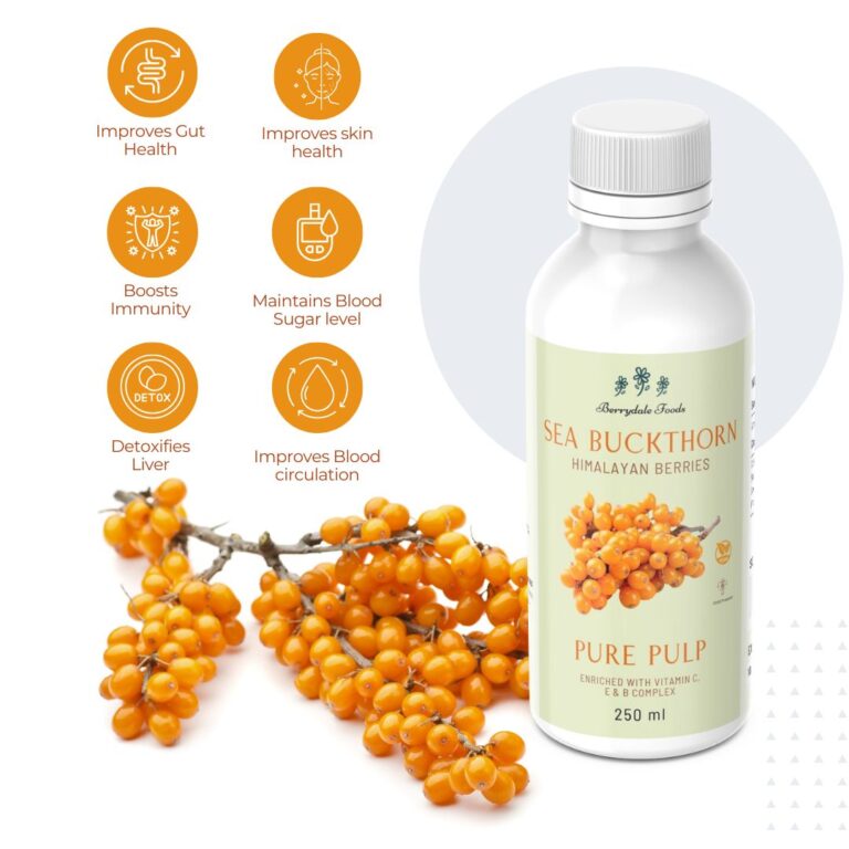 Sea Buckthorn berries juices and its benefits