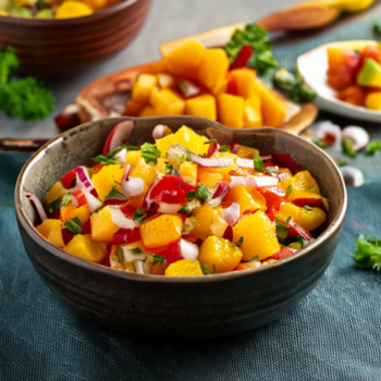 Healthy kesar mango recipes, Kesar Mango Salsa