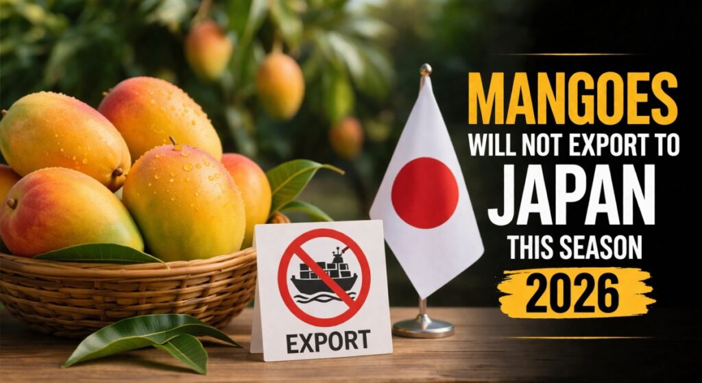India Mango Export 2026: Why Japan Will Get Zero Shipments This Season