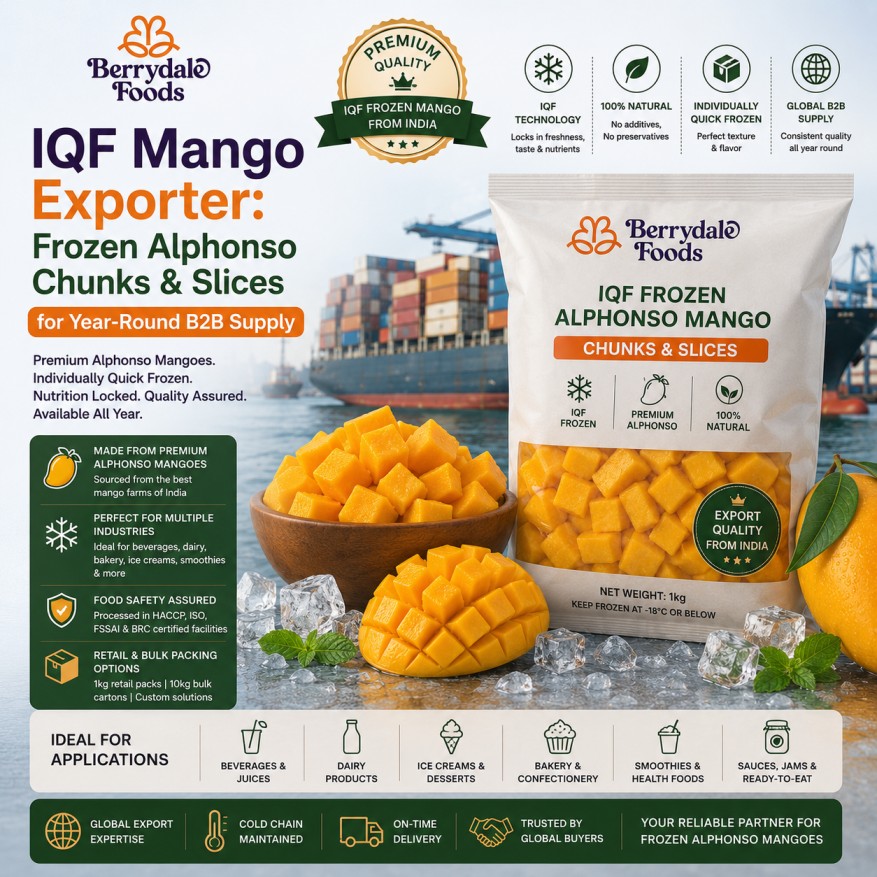 IQF mango exporter