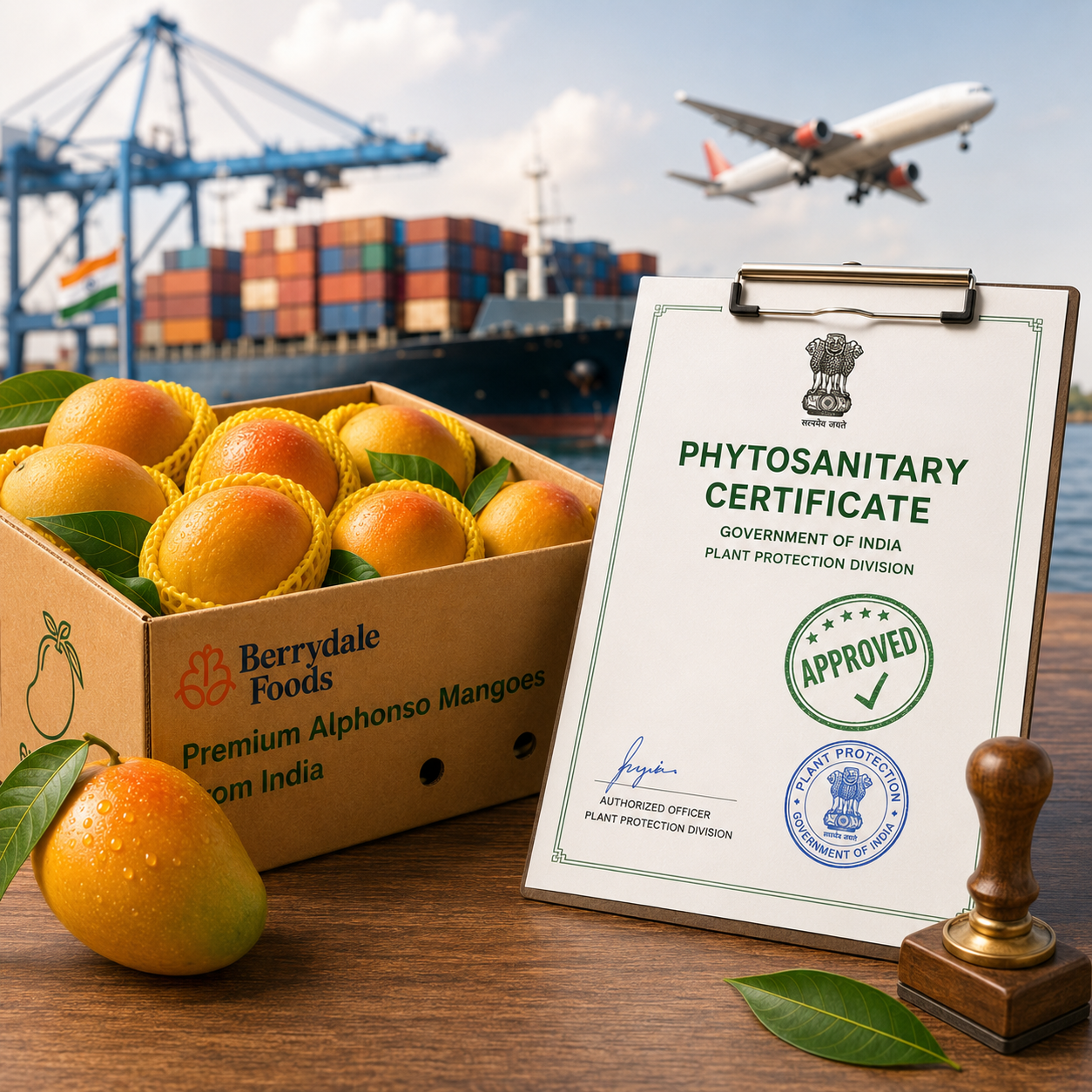 phytosanitary certificate mango India