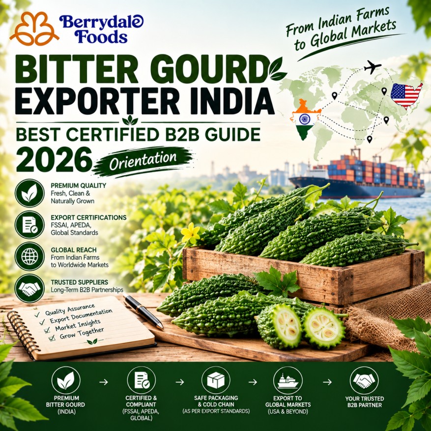 bitter gourd exporter india