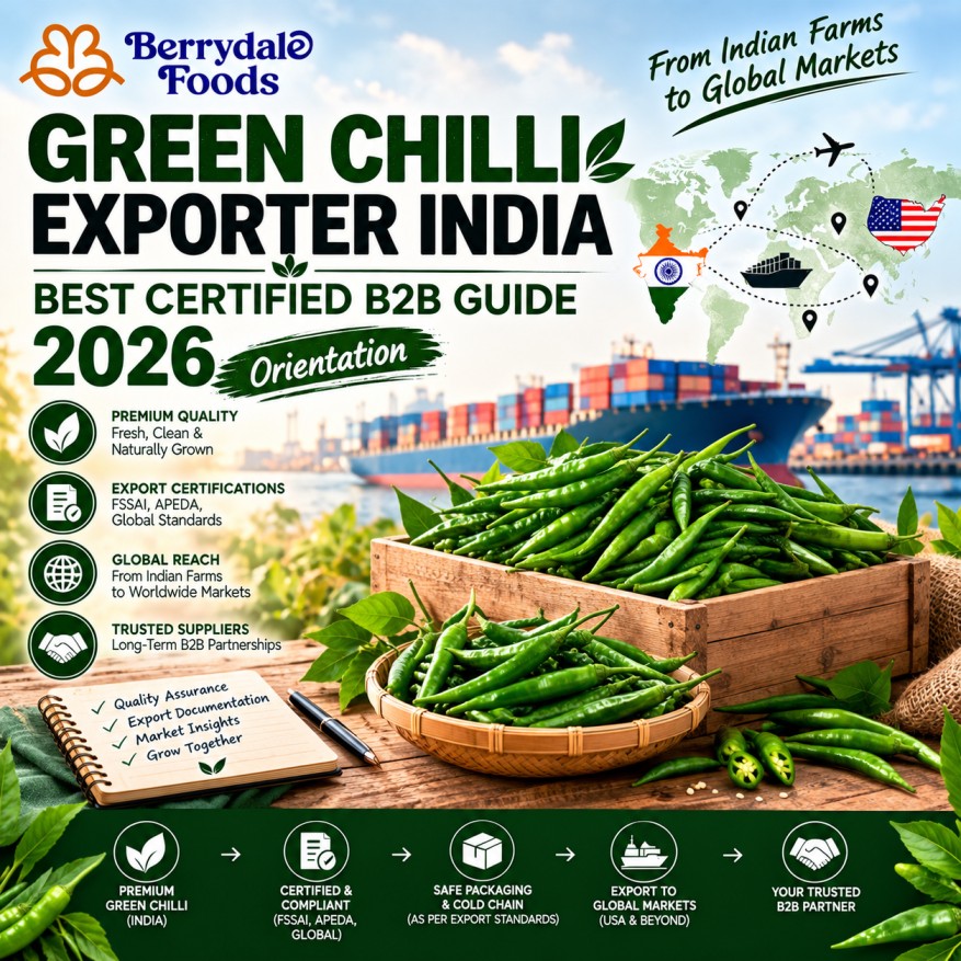 green chilli exporter india