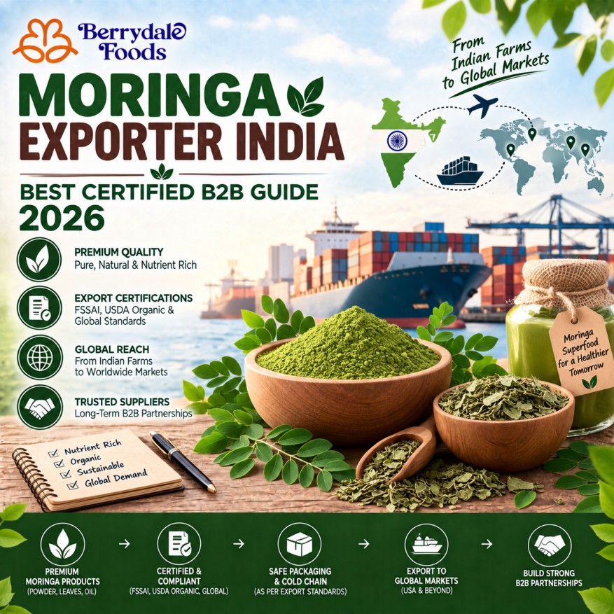 moringa exporter india