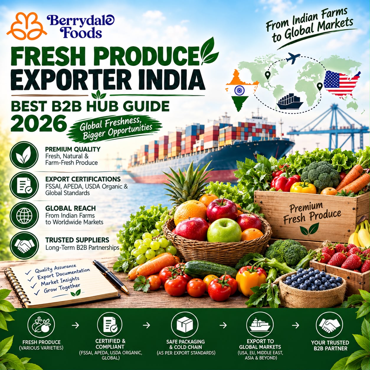 fresh produce exporter india