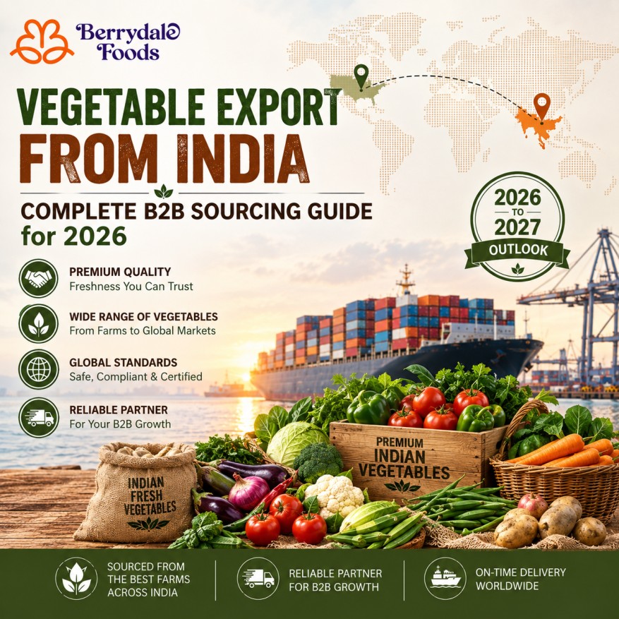 vegetable export from india