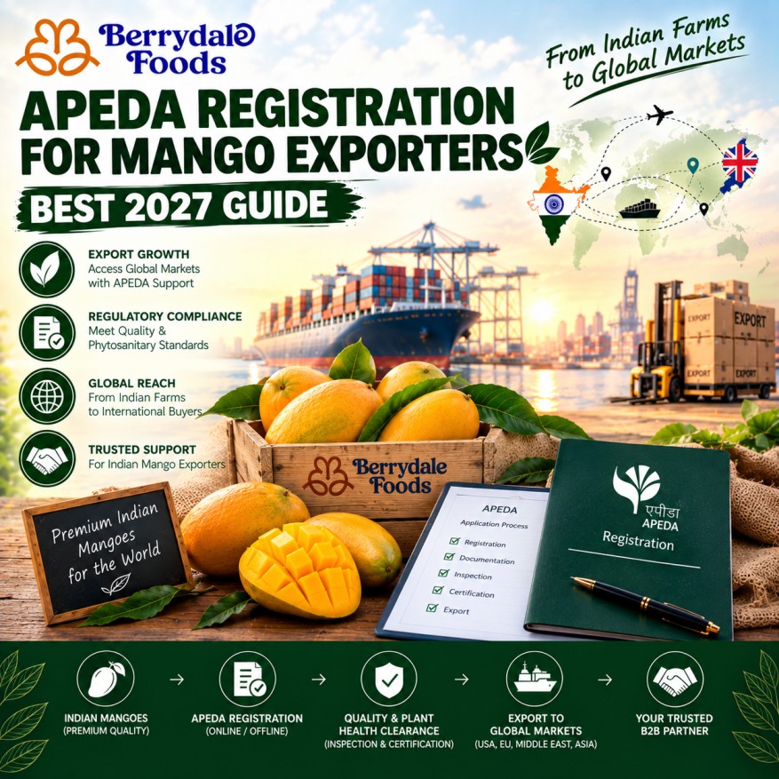 apeda registration for mango exporters